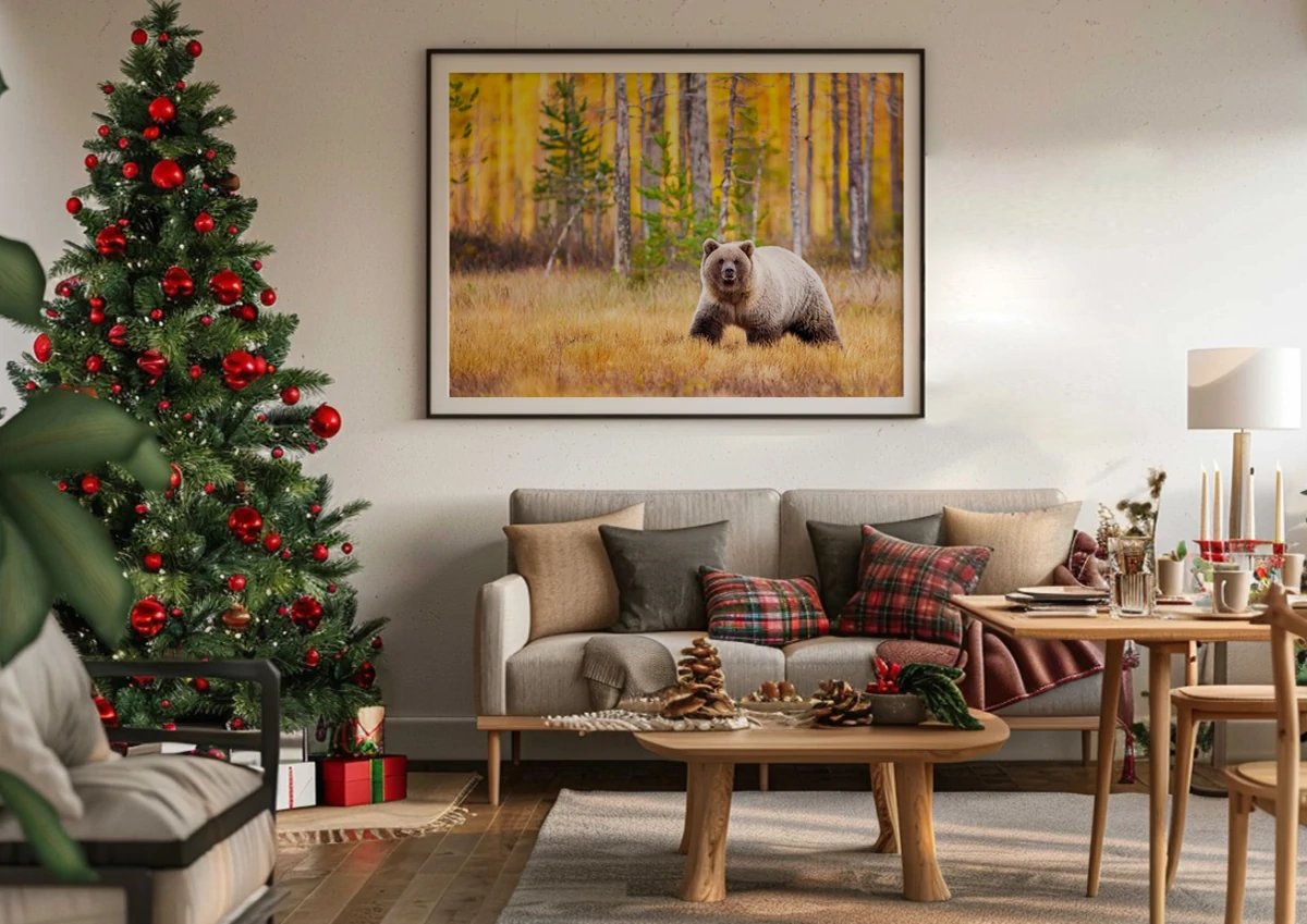 Ours Brun N°2 | Cadeau original Noël - offrez son animal préféré à votre enfant